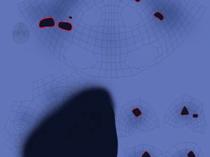 Concetto di tipo fantasma di Pokemon Bulbasaur Modello 3D