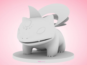 Pokemon Bulbasaur Psychic Type Concept Modelo 3D