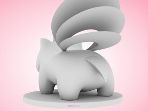 Pokemon Bulbasaur Psychic Type Concept Modelo 3D
