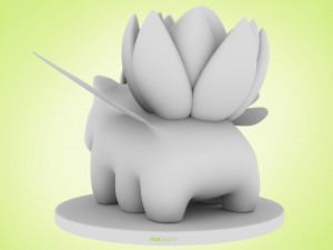 Pokemon Bulbasaur Bug Type Concept 3D Model