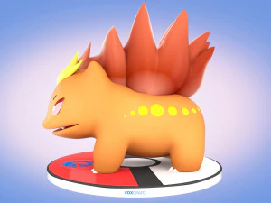 Konsep Tipe Naga Pokemon Bulbasaur Model 3D