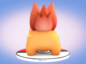 Konsep Tipe Naga Pokemon Bulbasaur Model 3D