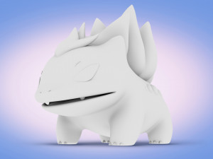 Pokemon Bulbasaur Dragon Type Concept Modelo 3D