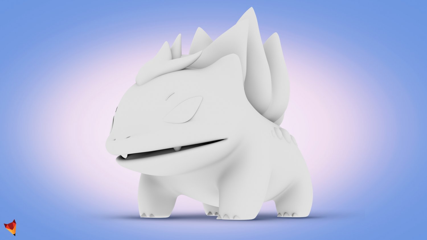 Free STL file Pokemon Dragon Type Symbol 🐉・3D print design to