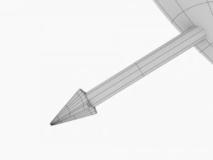 Heart With Arrow 3D Model