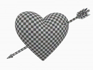 Heart With Arrow 3D 모델