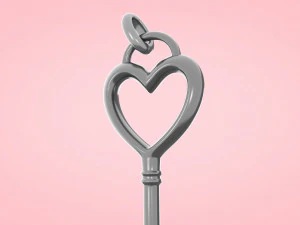 Heart With Arrow 3D Model