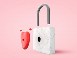 Heart With Arrow 3D 모델