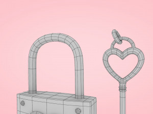 Heart With Arrow 3D 모델
