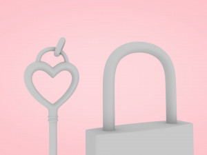 Heart With Arrow 3D 모델