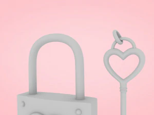 Heart With Arrow 3D Model