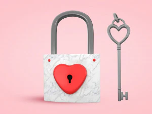 Heart With Arrow 3D Model