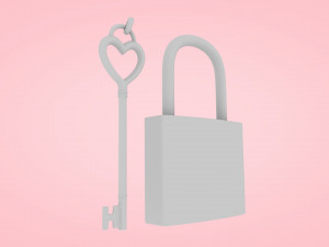 Heart With Arrow 3D 모델