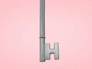 Heart With Arrow 3D Model