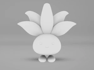 Pokemon Oddish 3D Model