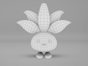 Pokemon Oddish 3D-Modell