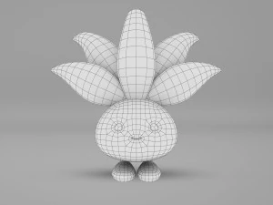 Pokemon Oddish 3D Model