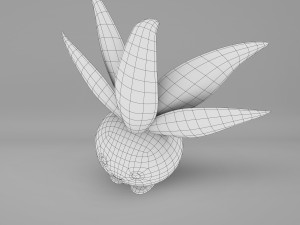Pokemon Oddish 3D-Modell