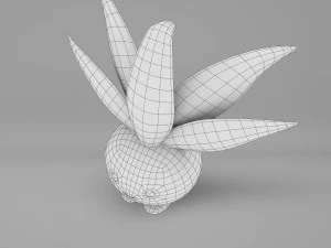 Pokemon Oddish 3D Model
