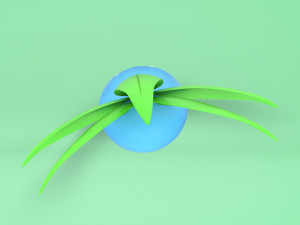 Pokemon Oddish 3D-Modell