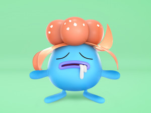 Pokemon Gloom 3Dモデル