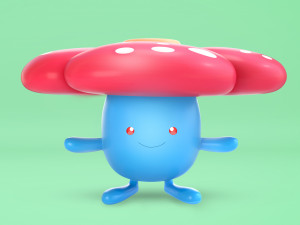 Pokemon Vileplume Model 3D