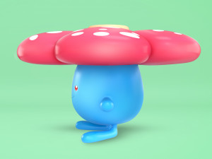 Pokemon Vileplume Model 3D