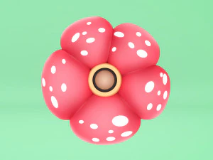 Pok&eacute;mon Vileplume Modello 3D