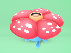 Pokemon Vileplume Model 3D