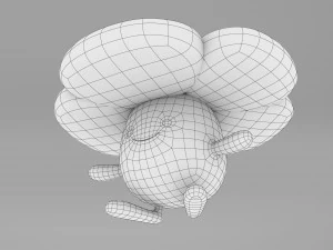 Pok&eacute;mon Vileplume Modello 3D