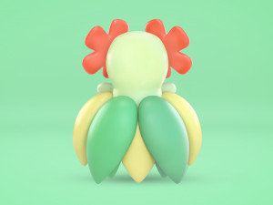Pokemon Bellossom 3D Модель