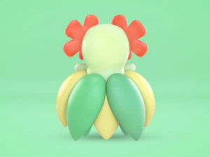 Pok&eacute;mon Bellossom Modello 3D