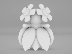 Pok&eacute;mon Bellossom Modello 3D