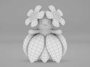 Pokemon Bellossom 3D Модель