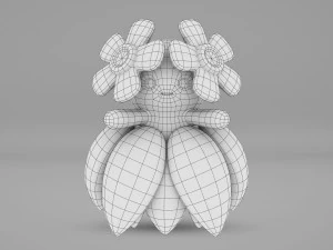 Pok&eacute;mon Bellossom Modello 3D
