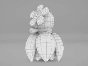 Pok&eacute;mon Bellossom Modello 3D