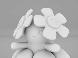 Pokemon Bellossom 3D Модель