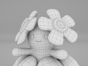 Pokemon Bellossom 3D Модель