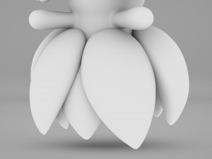 Pokemon Bellossom 3D Модель