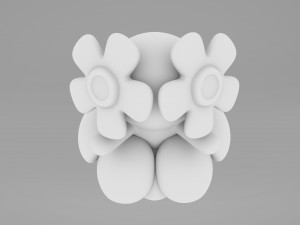 Pokemon Bellossom 3D Модель