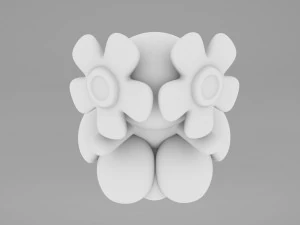 Pok&eacute;mon Bellossom Modello 3D