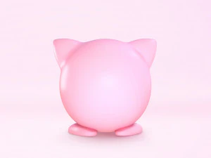 Pok&eacute;mon Jigglypuff Modelo 3D