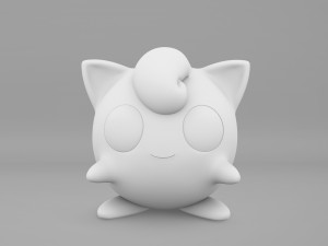 Pokemon Jigglypuff Modèle 3D
