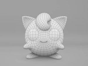 Pok&eacute;mon Jigglypuff Modelo 3D