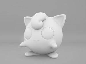 Pokemon Jigglypuff Modèle 3D