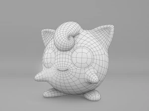 Pok&eacute;mon Jigglypuff Modelo 3D