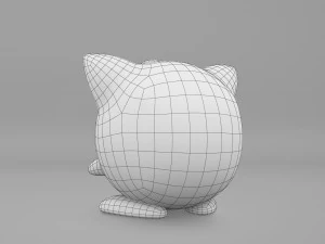 Pok&eacute;mon Jigglypuff Modelo 3D