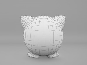 Pokemon Jigglypuff Modèle 3D