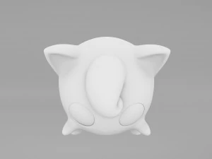 Pok&eacute;mon Jigglypuff Modelo 3D