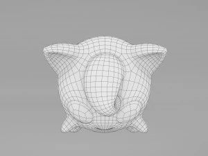 Pok&eacute;mon Jigglypuff Modelo 3D